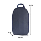 Maxbell Camping Utensils Storage Bag Elastic Straps for Cutlery Set Travel No Pattern Blue