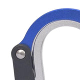 Maxbell Carabiner Clip and Hook Multifunctional Bag, Purse, Backpack Hanger Buckle Blue
