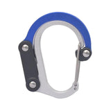 Maxbell Carabiner Clip and Hook Multifunctional Bag, Purse, Backpack Hanger Buckle Blue