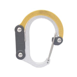 Maxbell Carabiner Clip and Hook Multifunctional Bag, Purse, Backpack Hanger Buckle Aureate