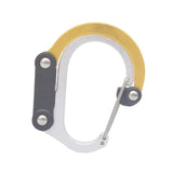 Maxbell Carabiner Clip and Hook Multifunctional Bag, Purse, Backpack Hanger Buckle Aureate