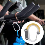 Maxbell Carabiner Clip and Hook Multifunctional Bag, Purse, Backpack Hanger Buckle Aureate