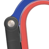 Maxbell Carabiner Clip and Hook Keyring Carabiner for Fishing Traveling Outdoor red and blue