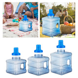 Maxbell Water Dispenser Bottle Screw Top Portable Water Jug with Removable Lid 5L