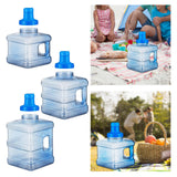 Maxbell Water Dispenser Bottle Screw Top Portable Water Jug with Removable Lid 5L