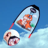 Maxbell Catapult Kite Toys Beach Kites for Kids Adults Funny Outdoor Sports Toys Dinosaur