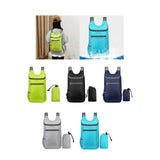 Maxbell Outdoor Daypack Folding Shoulder Bag Rucksack for Walking Camping Trekking Green