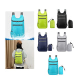 Maxbell Outdoor Daypack Folding Shoulder Bag Rucksack for Walking Camping Trekking Green