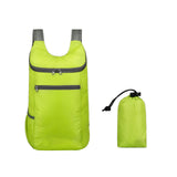 Maxbell Outdoor Daypack Folding Shoulder Bag Rucksack for Walking Camping Trekking Green