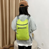 Maxbell Outdoor Daypack Folding Shoulder Bag Rucksack for Walking Camping Trekking Green