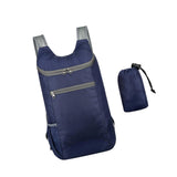 Maxbell Outdoor Daypack Folding Shoulder Bag Rucksack for Walking Camping Trekking Dark Blue