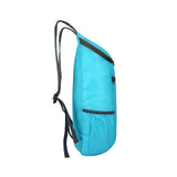 Maxbell Outdoor Daypack Folding Shoulder Bag Rucksack for Walking Camping Trekking Light Blue