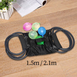 Maxbell Water Balloon Launcher Machine 3 Men Slingshots for Winter Sports Holidays 1.5Meter