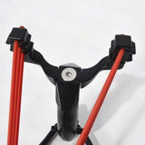 Maxbell Hunting Slingshot Stainless Steel Alloy for Entertainment Outdoor Sports Black