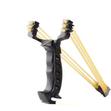 Maxbell Hunting Slingshot Stainless Steel Alloy for Entertainment Outdoor Sports Black