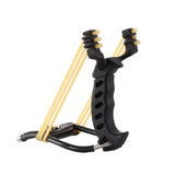Maxbell Hunting Slingshot Stainless Steel Alloy for Entertainment Outdoor Sports Black