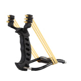 Maxbell Hunting Slingshot Stainless Steel Alloy for Entertainment Outdoor Sports Black