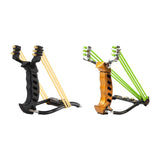 Maxbell Hunting Slingshot Stainless Steel Alloy for Entertainment Outdoor Sports Black