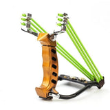 Maxbell Hunting Slingshot Stainless Steel Alloy for Entertainment Outdoor Sports Aureate