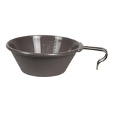 Maxbell Portable Camping Bowl Utensil Outdoor Dinnerware for Fishing Barbecue Hiking Gray