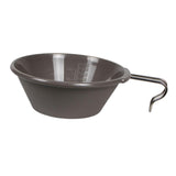 Maxbell Portable Camping Bowl Utensil Outdoor Dinnerware for Fishing Barbecue Hiking Gray