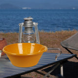 Maxbell Portable Camping Bowl Utensil Outdoor Dinnerware for Fishing Barbecue Hiking Orange