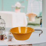 Maxbell Portable Camping Bowl Utensil Outdoor Dinnerware for Fishing Barbecue Hiking Orange