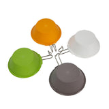 Maxbell Portable Camping Bowl Utensil Outdoor Dinnerware for Fishing Barbecue Hiking White
