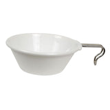 Maxbell Portable Camping Bowl Utensil Outdoor Dinnerware for Fishing Barbecue Hiking White