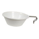 Maxbell Portable Camping Bowl Utensil Outdoor Dinnerware for Fishing Barbecue Hiking White