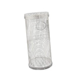 Maxbell Cylinder Barbecue Cooking Grill Grate Kabob Grilling Basket Cooking Tools S