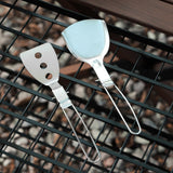 Maxbell Camping Cooking Spatula Stainless Steel Folding Spatula for Outdoor Hiking