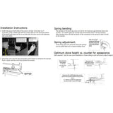 Maxbell 2x Stove Gap Covers Protect Gap Filler for Eliminates Gap Between Appliances 65cmx2cm