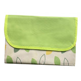 Maxbell Beach Blanket Machine Washable Camping Mat Picnic Outdoor Blanket for Sports 150cmx100cm  Small Green Leaves