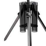 Maxbell Fishing Rod Tripod Bracket Lightweight Stand Holder Rack for Ship Boat gray long