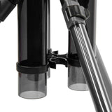 Maxbell Fishing Rod Tripod Bracket Lightweight Stand Holder Rack for Ship Boat gray long