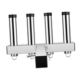 Maxbell Hitch Mount Rod Holder Portable Fishing Pole Storage Rack for Ship Car Truck