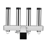 Maxbell Hitch Mount Rod Holder Portable Fishing Pole Storage Rack for Ship Car Truck