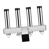 Maxbell Hitch Mount Rod Holder Portable Fishing Pole Storage Rack for Ship Car Truck