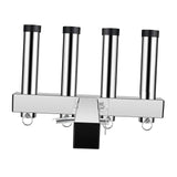 Maxbell Hitch Mount Rod Holder Portable Fishing Pole Storage Rack for Ship Car Truck