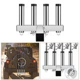 Maxbell Hitch Mount Rod Holder Portable Fishing Pole Storage Rack for Ship Car Truck
