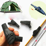 Maxbell Folding Tent Pole Joint Hiking Shelf Outdoor Tent Accessories Rotary Joint 8.5mm