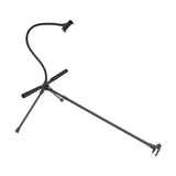 Maxbell Folding Chair Footrest Phone Holder Stand Camping Foot Stool for BBQ Picnic