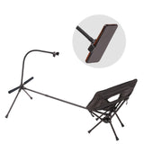 Maxbell Folding Chair Footrest Phone Holder Stand Camping Foot Stool for BBQ Picnic
