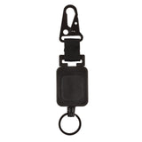 Maxbell Compact Fly Fishing Zinger Chain Belt Retractable Badge Holder for Hiking