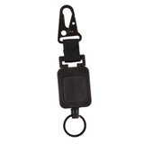 Maxbell Compact Fly Fishing Zinger Chain Belt Retractable Badge Holder for Hiking
