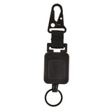 Maxbell Compact Fly Fishing Zinger Chain Belt Retractable Badge Holder for Hiking