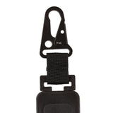 Maxbell Compact Fly Fishing Zinger Chain Belt Retractable Badge Holder for Hiking