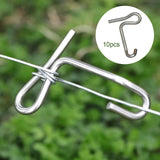 Maxbell 5x Fence Wire Tightener Spare Fittings Professional Twisting Tool for Garden