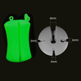 Maxbell 4x Fishing Rod Fixed Ball Pole Clip Comfortable Elastic 1 Set for Supplies